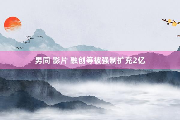 男同 影片 融创等被强制扩充2亿